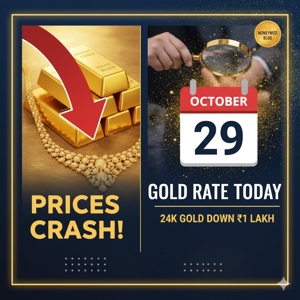 Gold Rate Today (October 29) Prices Crash To 3-Week Low